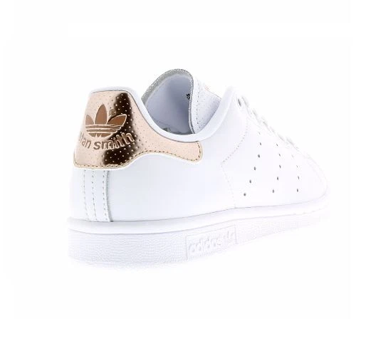 ORIGINAL ADIDAS STAN Smith White Rose Gold Metallic Women's Girls Trainers  $186.41 - PicClick