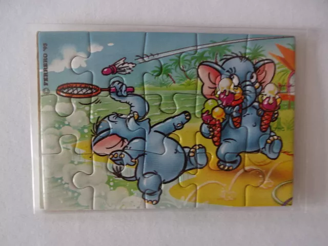 Ü EI Ferrero Puzzle /  1995 - Funny Fanten Puzzle - OL + BPZ