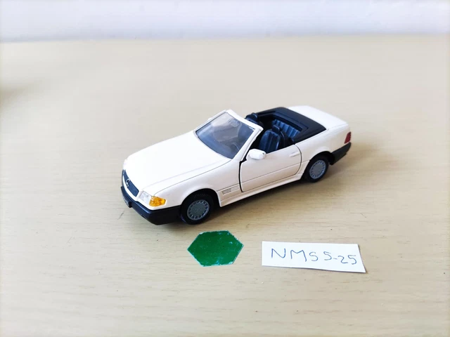 Voiture Miniature GAMA Mercedes-Benz 300/500 SL Cabriolet - Bleu Foncé - Échelle 1/43 - En Boîte