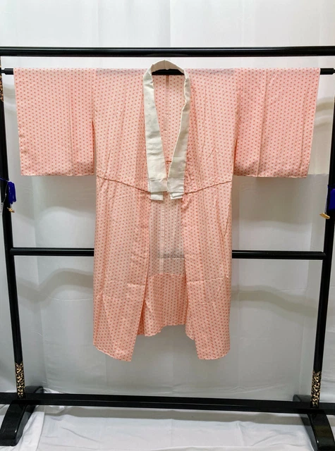 Vintage Japanese Juban kimono - Women's NagaJuban Kimono Robe