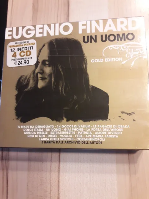 Finardi Eugenio-Un Uomo Gold Edition Cofanetto 4Cd Nuovo Sigillato