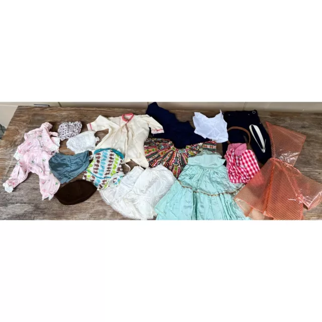 Vintage 16in Unmarked Terri Lee Doll Clothes Lot 18