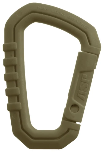 Asp, Inc. Polymer Mini Carabiner Color: Coyote