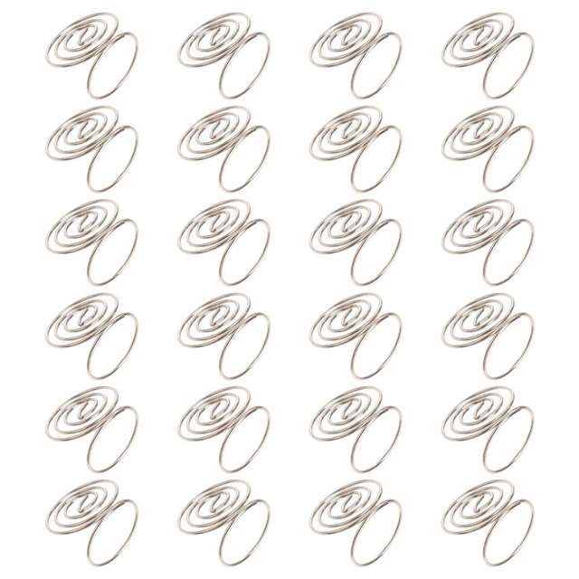 24 clip da menu supporto clip per carta