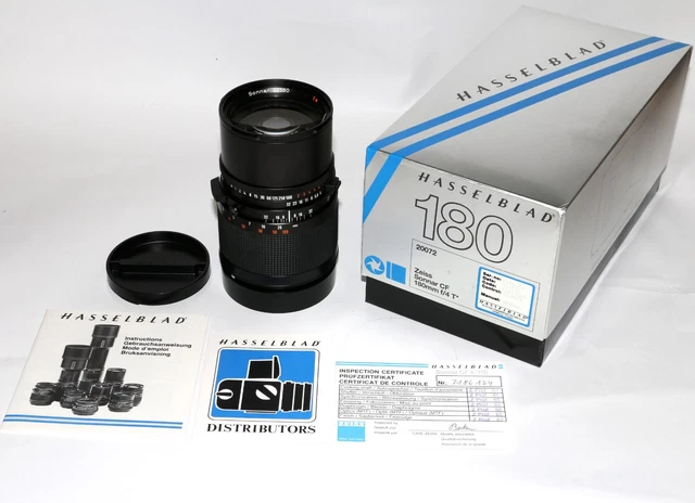 CARL ZEISS SONNAR CF 4/180 T* für HASSELBLAD V -  TOP ZUSTAND !