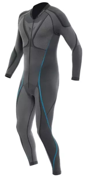 Dainese Dry Under Suit Black Blue Breathable Dryarn Material Base Layer New