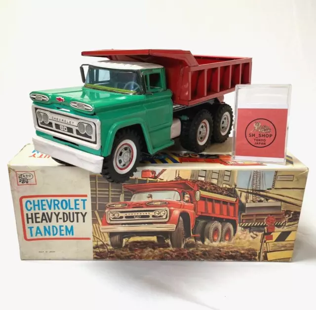 Asahi Toys CHEVROLET Chevrolet dump ATC 1960's MADE IN JAPAN Serial № 68593...