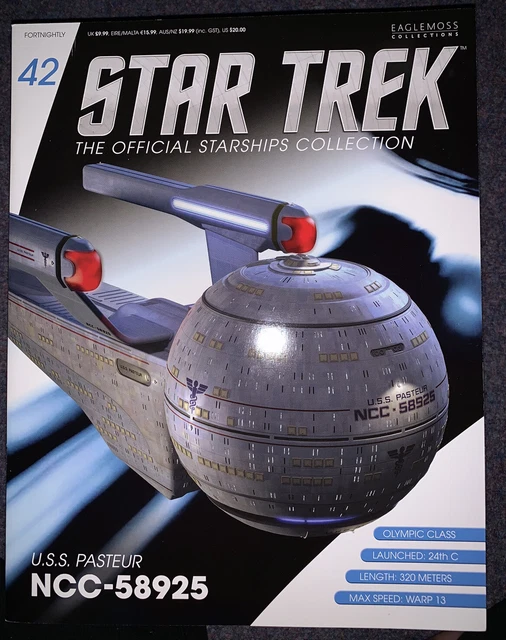 Eaglemoss STAR TREK SHIP Official Starships Collection Die-cast Model