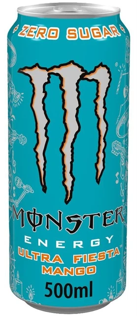 6x Monster Ultra Fiesta Mongo Sans Sucre 50cl