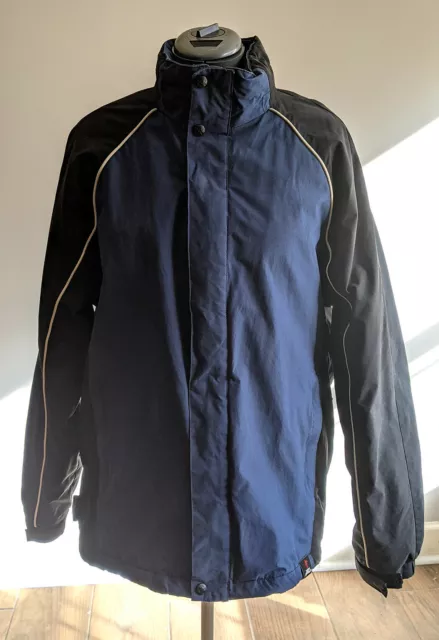 Zero Xposur Element Protector Jacket - Blue & Black, Fleece Lined Men Medium