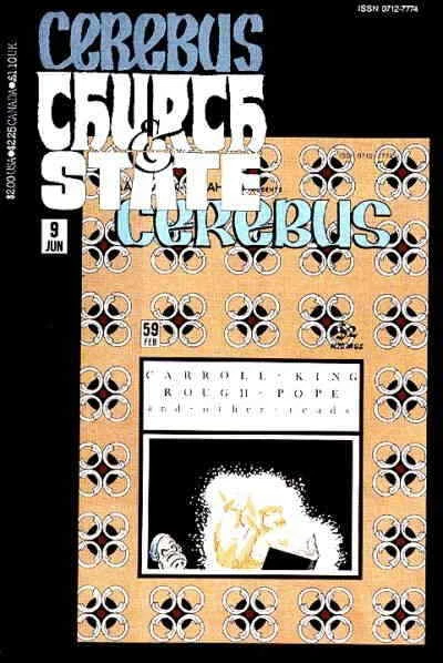 Cerebus: Church And State #9 FN; Aardvark-Vanaheim | 59 Dave Sim - we combine sh