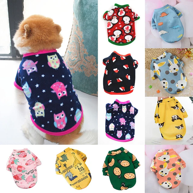 Animale domestico gatto cucciolo pullover maglietta cappotto cane piccolo vestiti caldi Regno Unito E