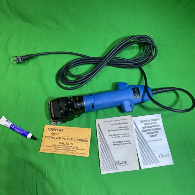 Oster 078150 Clipmaster Variable Speed Clipping Machine Blue New No Box