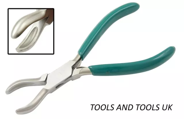 High quality Ring Holding Pliers Large Grooved Jaws Jewellery Making Beads Tool