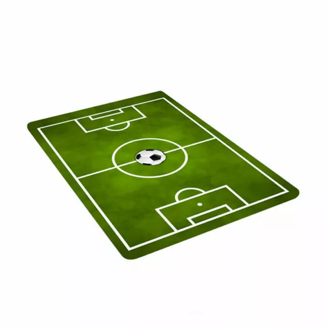 60x90cm Football Soccer Pitch Rug Kids Play Floor Carpet Soft Room Rug Mat Gift