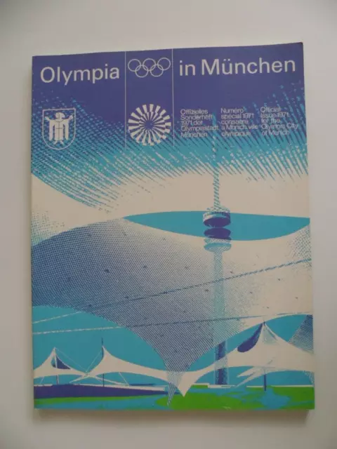 Olympia 1972 - Offizielles Sonderheft 1971 München Olympische Spiele Otl Aicher