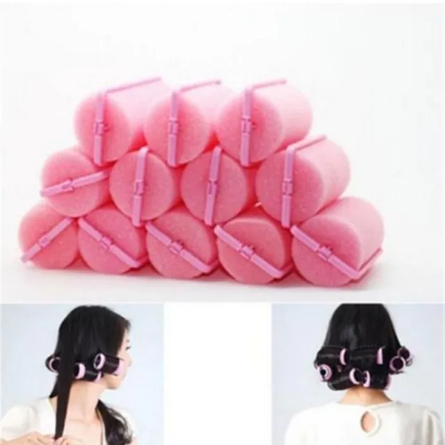Magic Foam Cushion Rollers Sponge Hair Care Vintage Styling Soft Curler  S-