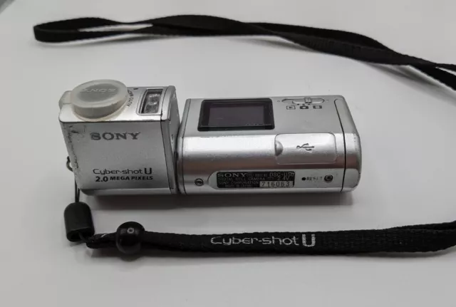 Sony DSC-U50 Digital Camera Made in Japan SPARES OR REPARS Part Working READ