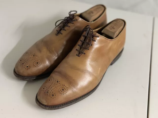 Allen Edmonds “Mackenzie” 10.5 E Men’s Wholecut Walnut Colored Dress Shoes