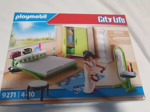 PLAYMOBIL - 9271 - City Life - La Maison Moderne - Chambre avec