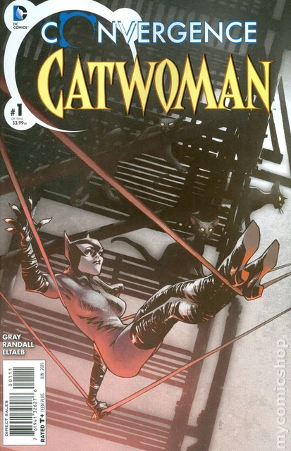 Convergence Catwoman 1A FN 2015 Stock Image