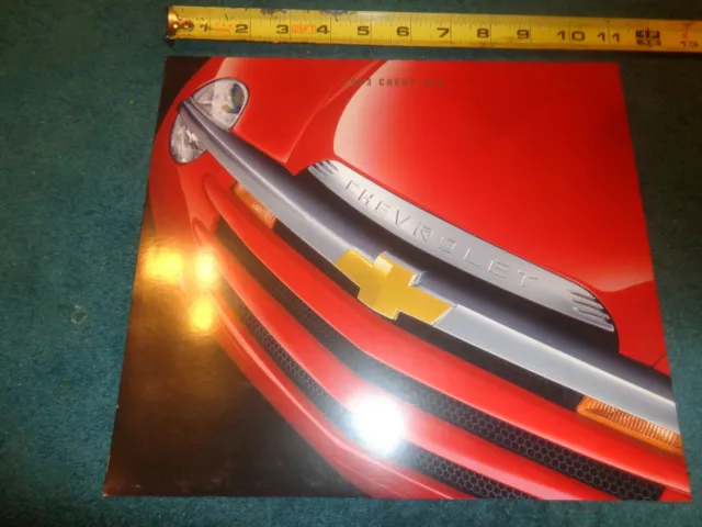 2003 Chevrolet Ssr Dealer Sales Brochure / Folder / Original Dealership Piece