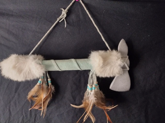 Handmade Native American Tomahawk Wall Art