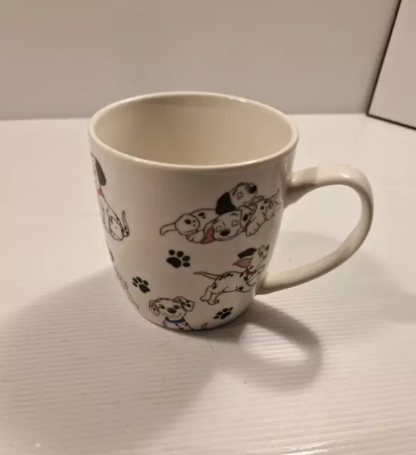 Coffee Mug Cup 300ml White 101 Dalmatians Disney