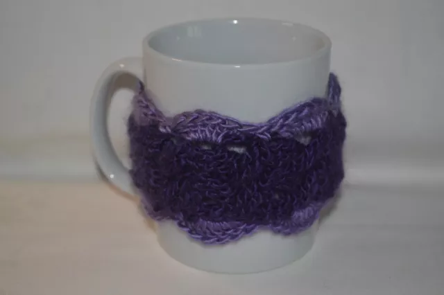 Crochet Mug Cosy Mug Wrap Mug Hug Multicoloured 100% Acrylic Hygge OOAK Ver. 21 2