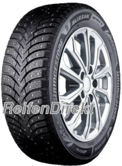 2x 225/50 R17 98T XL M+S bespiked Bridgestone Blizzak Spike 3 Winterreifen