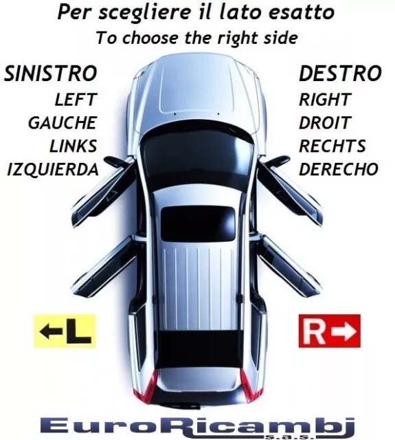 Fendinebbia Per Mercedes Classe M Ml W164 06-11 E W212 09-12 Tondo Sinistro 2