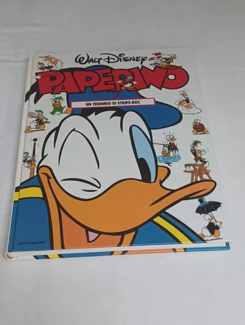 Paperino Un Triennio Di Strips Doc Cartonato Mondadori  Prima Edizione Disney