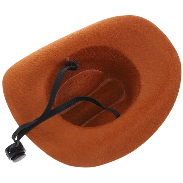 Cappello da cowboy cane delicato resistente all'usura cuccioli cappello decorativo