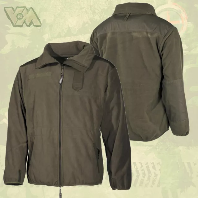 TACTICAL MILITÄR FLEECEJACKE FLEECE JACKE BW  Breathtex® Membran wasserdicht.