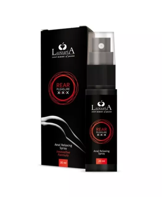 Spray lubrificante anale 20 ML real pleasure anal glide sexy rilassante luxuria