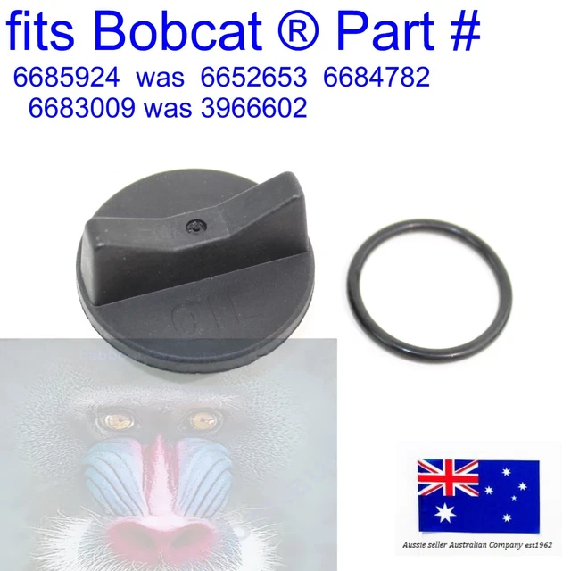 FOR BOBCAT MOTOR Oil Filler Cap & O Ring Seal BL575 AL350 AL440 WL350