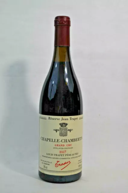 Vin - 1 Bouteille - Bourgogne - Chapelle -Chambertin - Grand Cru - 1987