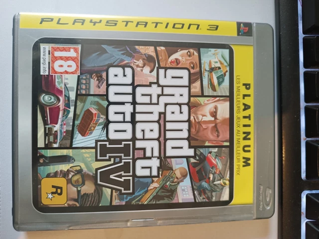 Grand Theft Auto IV - Platinum (Sony PlayStation 3, 2008) GTA 4