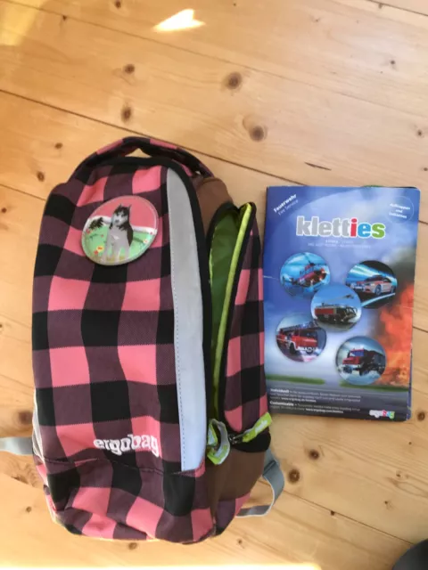 Ergobag Rhabar Bär Mädchen Sportrucksack mit Kletties