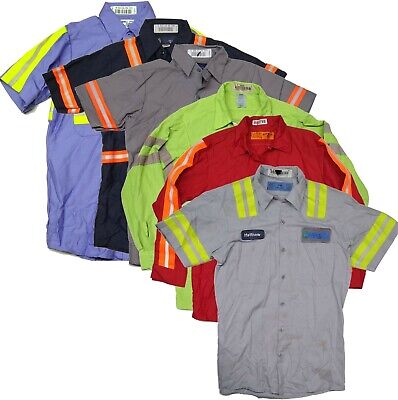 used high visibility work shirts