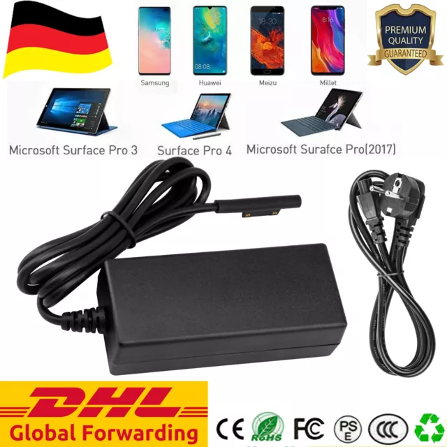 Netzteil Ladegerät 36W für Microsoft  Surface Pro 3 4 5 6 7 Ladekabel AC Adapter