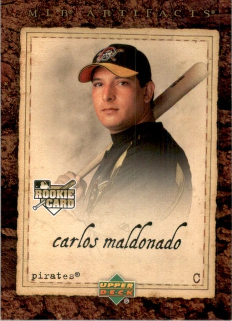 2007 UPPER DECK Artefacts Carlos Maldonado RC Pittsburgh Pirates 75