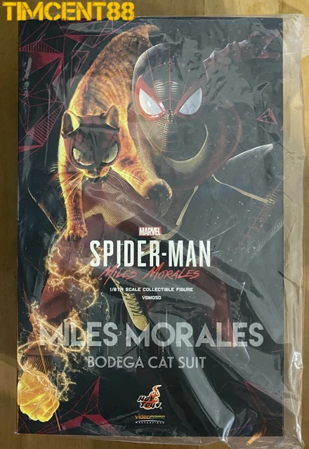 Ready Hot Toys VGM50 MARVEL’S SPIDER-MAN 1/6 MILES MORALES (BODEGA CAT SUIT) New