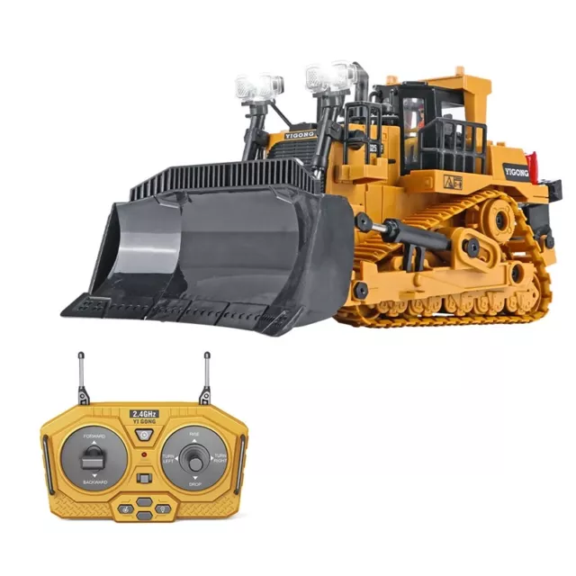 Remote Control Bulldozer Toys 1:24 RC Trucks Remote Control Excavator for6906