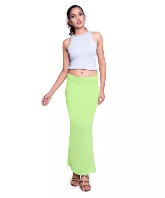 Women's Saree Shapewear Long Skirt Maxi Gypsy Underskirt Ladies Petticoat Soft