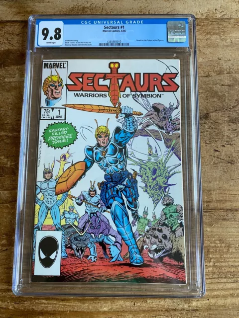 Sectaurs #1 Marvel Comics 1985 Key 1st Appearance CGC 9.8