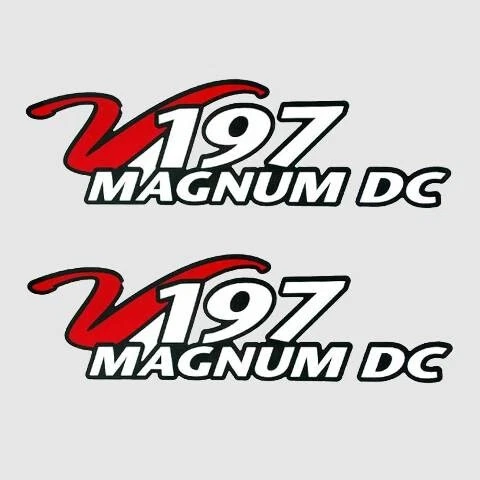 Triton V197 Magnum Dc Boat Decals (Pair)