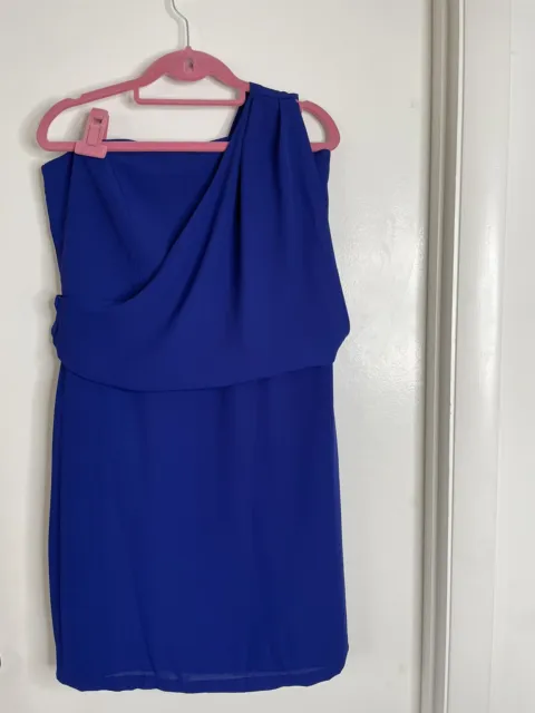 NEW Off Shoulder Royal Blue Cocktail Dress Size 12