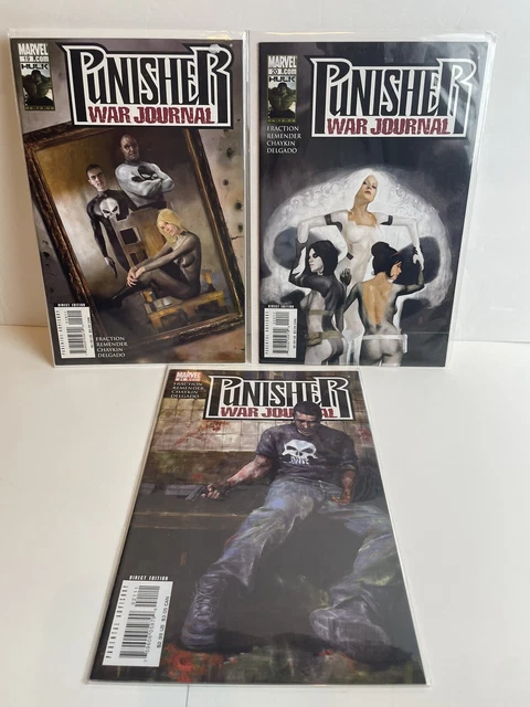Punisher War Journal: Vol. #19-21 Comic Lot  (2 GN TPB LOT) 2008 Marvel ~NM