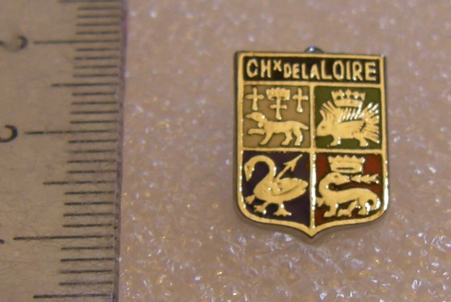 Pin's Insigne Châteaux De La Loire - Émail - Vintage Tourisme